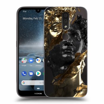 Husă pentru Nokia 4.2 - Gold - Black