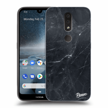 Husă pentru Nokia 4.2 - Black marble