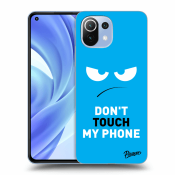 Picasee ULTIMATE CASE pentru Xiaomi Mi 11 Lite - Angry Eyes - Blue