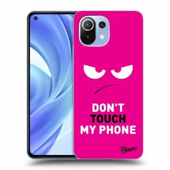 Picasee ULTIMATE CASE pentru Xiaomi Mi 11 Lite - Angry Eyes - Pink