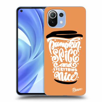 Husă pentru Xiaomi Mi 11 Lite - Pumpkin coffee