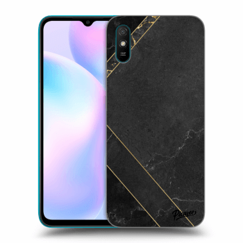 Husă pentru Xiaomi Redmi 9AT - Black tile