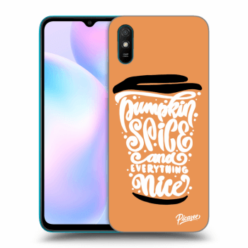 Husă pentru Xiaomi Redmi 9AT - Pumpkin coffee