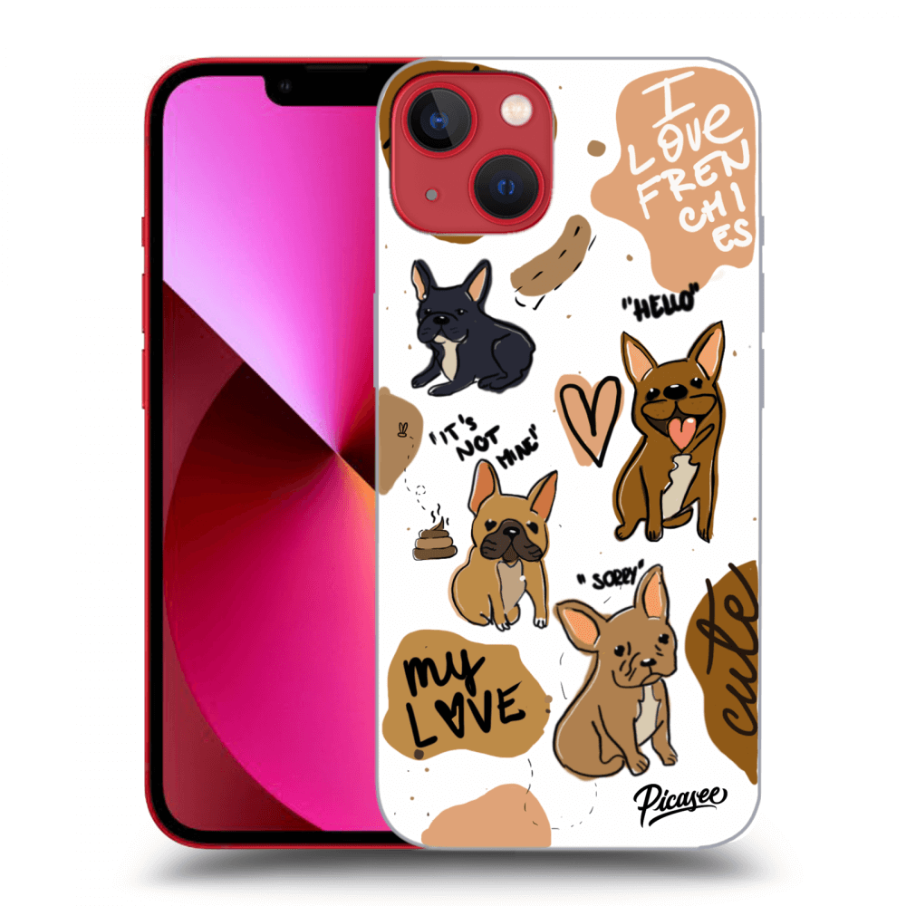 Picasee ULTIMATE CASE pentru Apple iPhone 13 - Frenchies