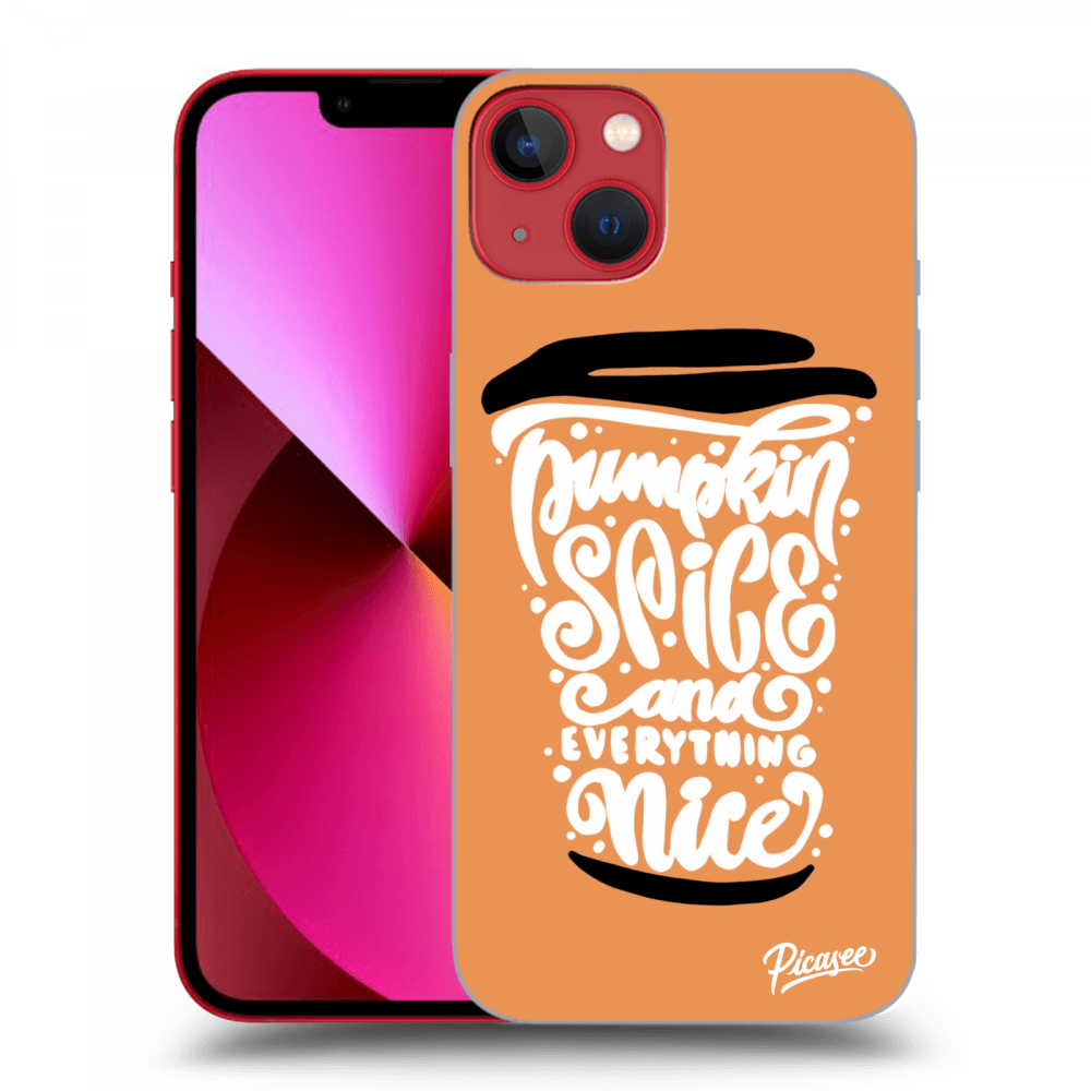 Picasee ULTIMATE CASE pentru Apple iPhone 13 - Pumpkin coffee