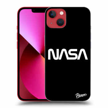 Picasee husă neagră din silicon pentru Apple iPhone 13 - NASA Basic