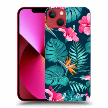 Husă pentru Apple iPhone 13 - Pink Monstera