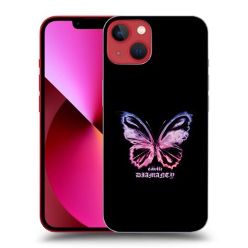 Picasee ULTIMATE CASE MagSafe pentru Apple iPhone 13 - Diamanty Purple