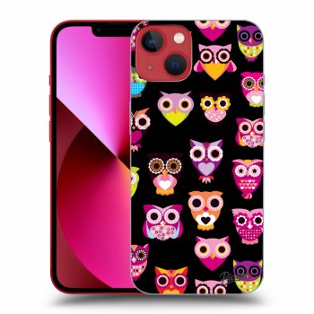 Picasee ULTIMATE CASE MagSafe pentru Apple iPhone 13 - Owls