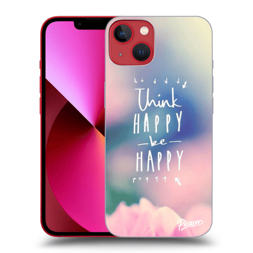 Picasee ULTIMATE CASE MagSafe pentru Apple iPhone 13 - Think happy be happy