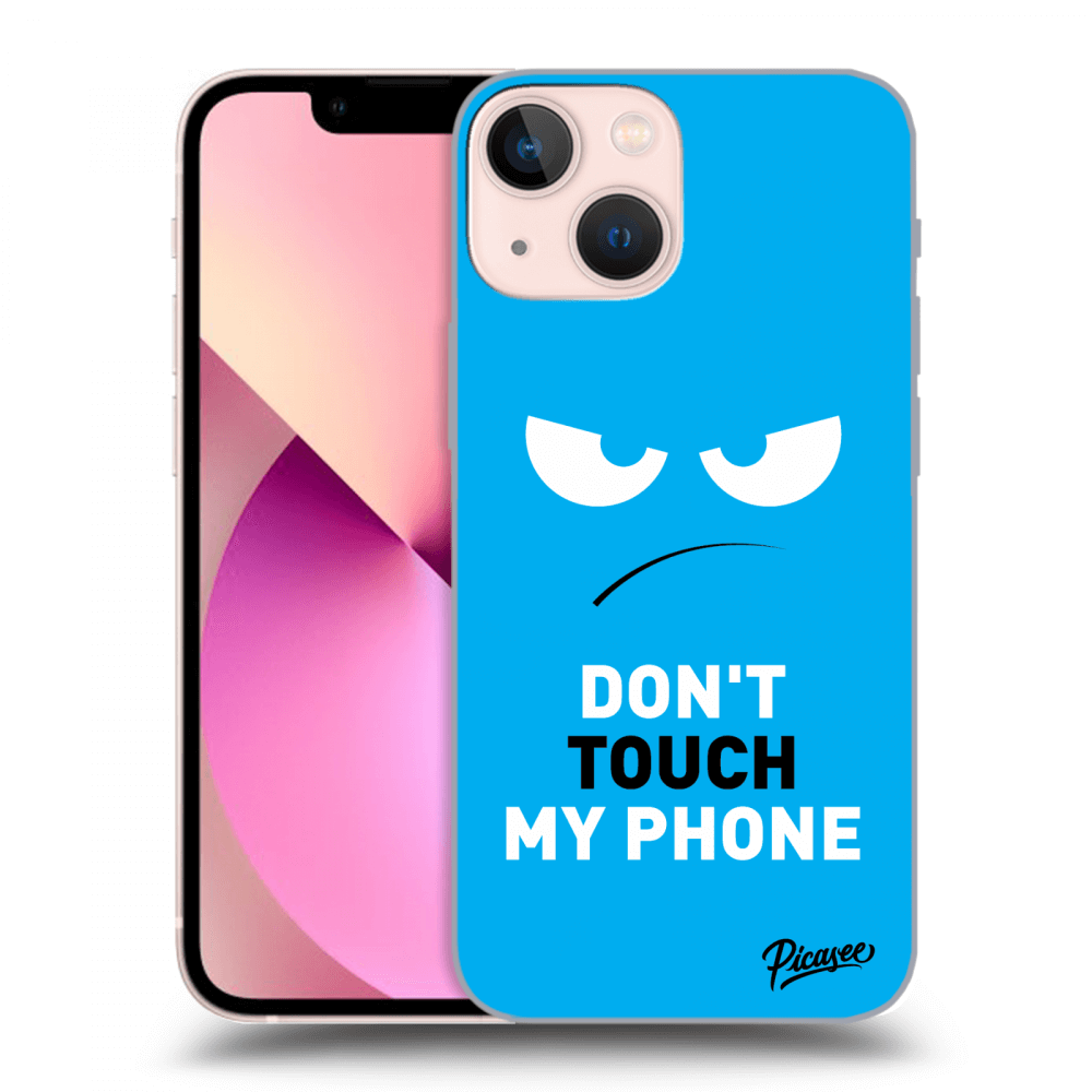 Picasee ULTIMATE CASE pentru Apple iPhone 13 mini - Angry Eyes - Blue