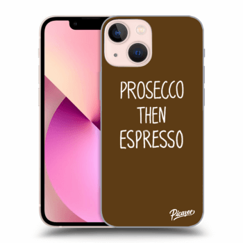 Picasee ULTIMATE CASE pentru Apple iPhone 13 mini - Prosecco then espresso