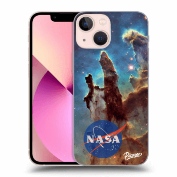 Picasee husă neagră din silicon pentru Apple iPhone 13 mini - Eagle Nebula