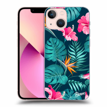 Husă pentru Apple iPhone 13 mini - Pink Monstera