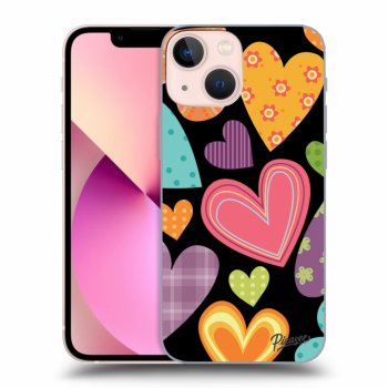 Husă pentru Apple iPhone 13 mini - Colored heart