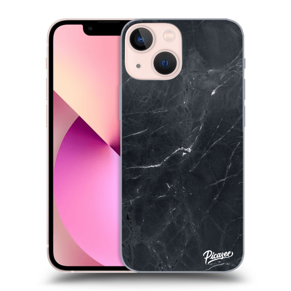 Picasee ULTIMATE CASE pentru Apple iPhone 13 mini - Black marble