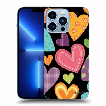 Husă pentru Apple iPhone 13 Pro - Colored heart