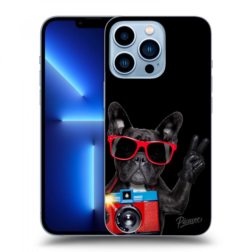 Picasee ULTIMATE CASE MagSafe pentru Apple iPhone 13 Pro - French Bulldog