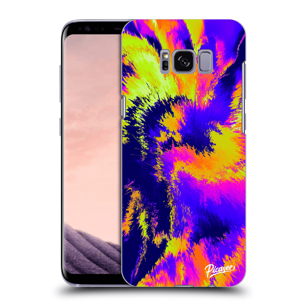 Picasee husă transparentă din silicon pentru Samsung Galaxy S8+ G955F - Burn