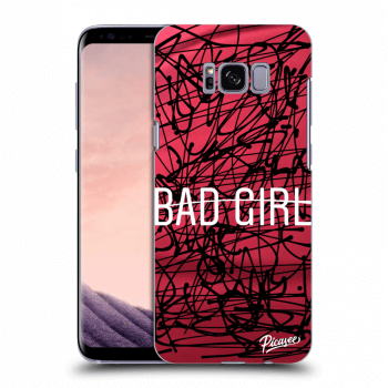 Picasee husă transparentă din silicon pentru Samsung Galaxy S8+ G955F - Bad girl