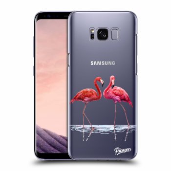 Husă pentru Samsung Galaxy S8+ G955F - Flamingos couple