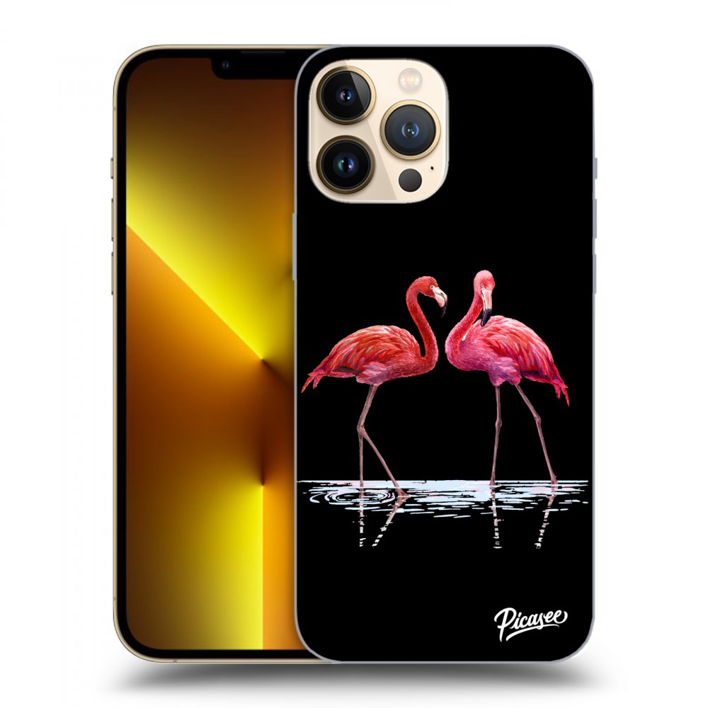 Picasee ULTIMATE CASE MagSafe pentru Apple iPhone 13 Pro Max - Flamingos couple