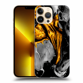 Husă pentru Apple iPhone 13 Pro Max - Black Gold