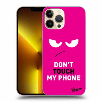 Picasee ULTIMATE CASE pentru Apple iPhone 13 Pro Max - Angry Eyes - Pink