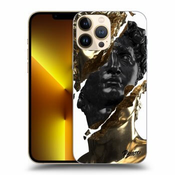 Picasee ULTIMATE CASE pentru Apple iPhone 13 Pro Max - Gold - Black