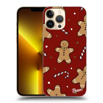 Picasee husă neagră din silicon pentru Apple iPhone 13 Pro Max - Gingerbread 2