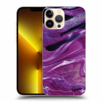 Husă pentru Apple iPhone 13 Pro Max - Purple glitter