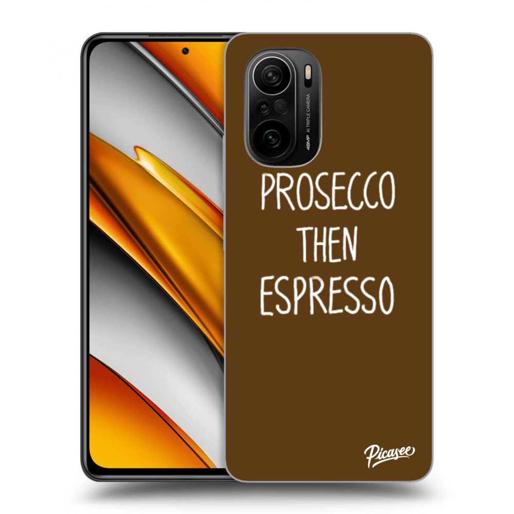 Picasee ULTIMATE CASE pentru Xiaomi Poco F3 - Prosecco then espresso