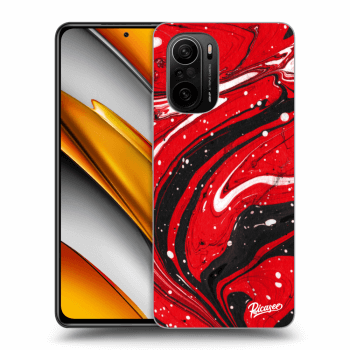 Picasee ULTIMATE CASE pentru Xiaomi Poco F3 - Red black