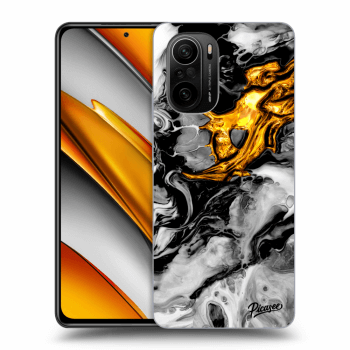 Picasee ULTIMATE CASE pentru Xiaomi Poco F3 - Black Gold 2