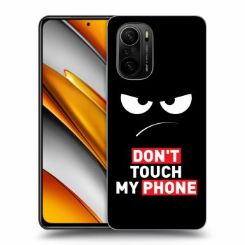 Husă pentru Xiaomi Poco F3 - Angry Eyes - Transparent