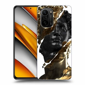 Husă pentru Xiaomi Poco F3 - Gold - Black