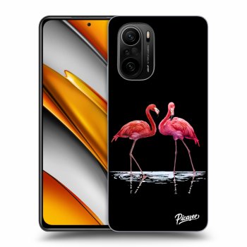 Husă pentru Xiaomi Poco F3 - Flamingos couple