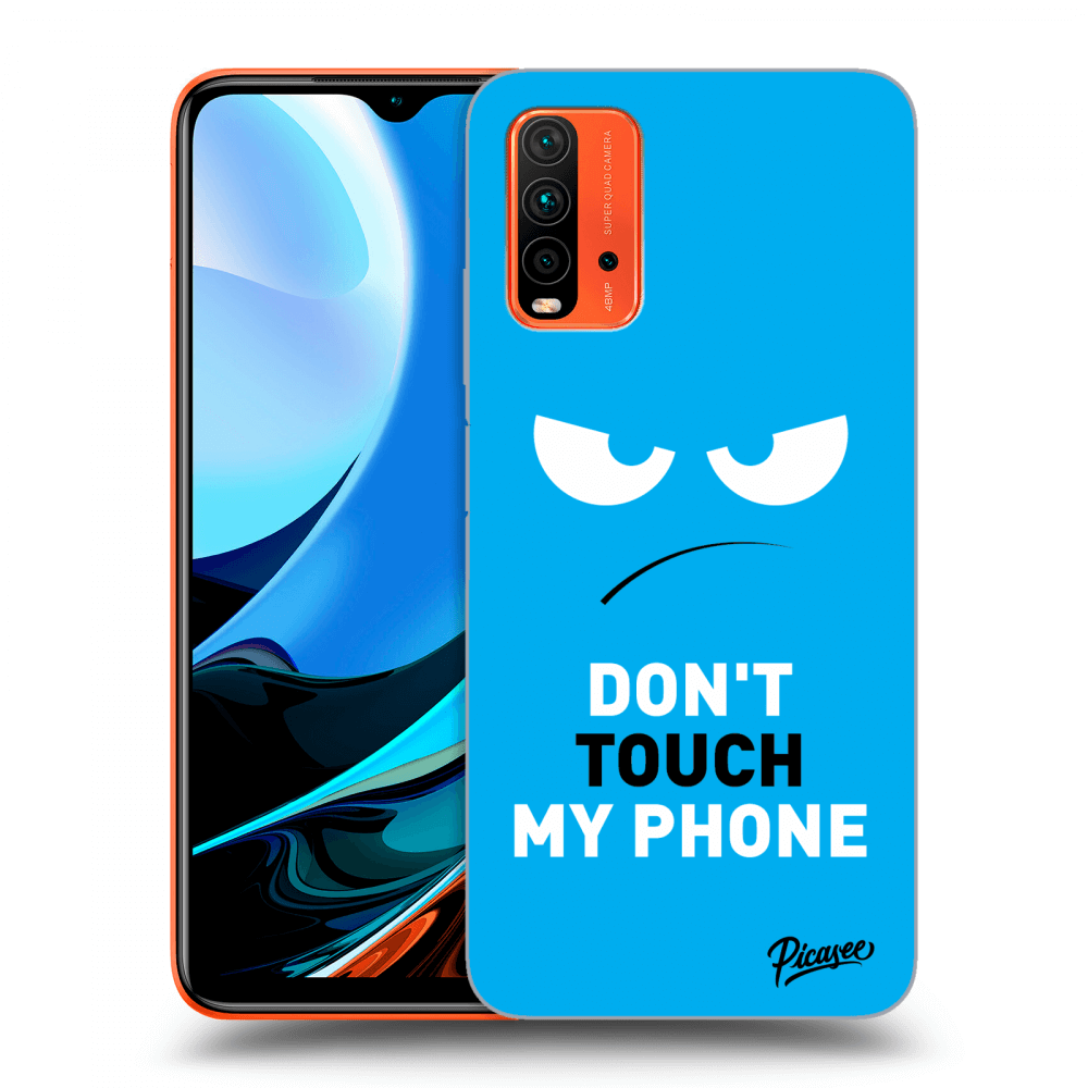 Picasee ULTIMATE CASE pentru Xiaomi Redmi 9T - Angry Eyes - Blue