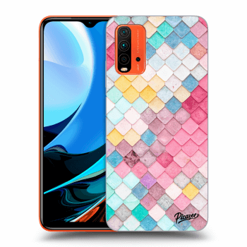 Husă pentru Xiaomi Redmi 9T - Colorful roof