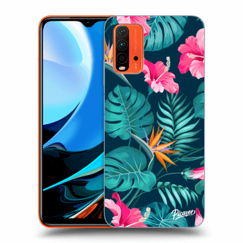 Husă pentru Xiaomi Redmi 9T - Pink Monstera