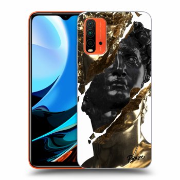 Husă pentru Xiaomi Redmi 9T - Gold - Black