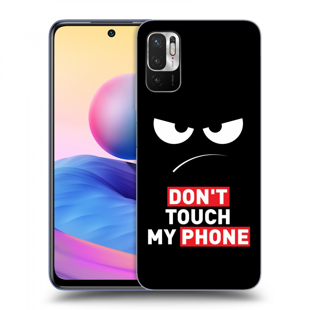 Picasee ULTIMATE CASE pentru Xiaomi Redmi Note 10 5G - Angry Eyes - Transparent