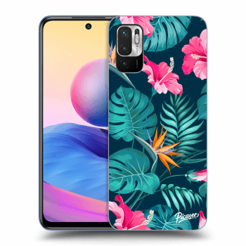 Husă pentru Xiaomi Redmi Note 10 5G - Pink Monstera