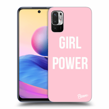 Picasee husă transparentă din silicon pentru Xiaomi Redmi Note 10 5G - Girl power