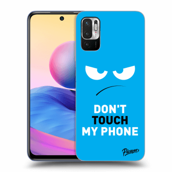 Picasee ULTIMATE CASE pentru Xiaomi Redmi Note 10 5G - Angry Eyes - Blue