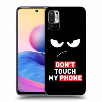 Husă pentru Xiaomi Redmi Note 10 5G - Angry Eyes - Transparent