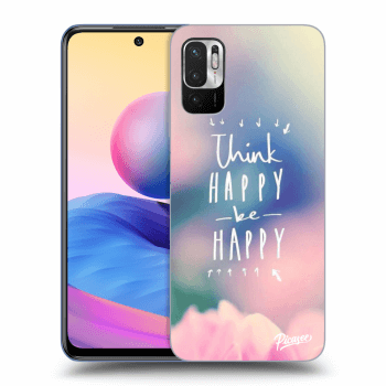Husă pentru Xiaomi Redmi Note 10 5G - Think happy be happy