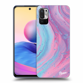 Husă pentru Xiaomi Redmi Note 10 5G - Pink liquid