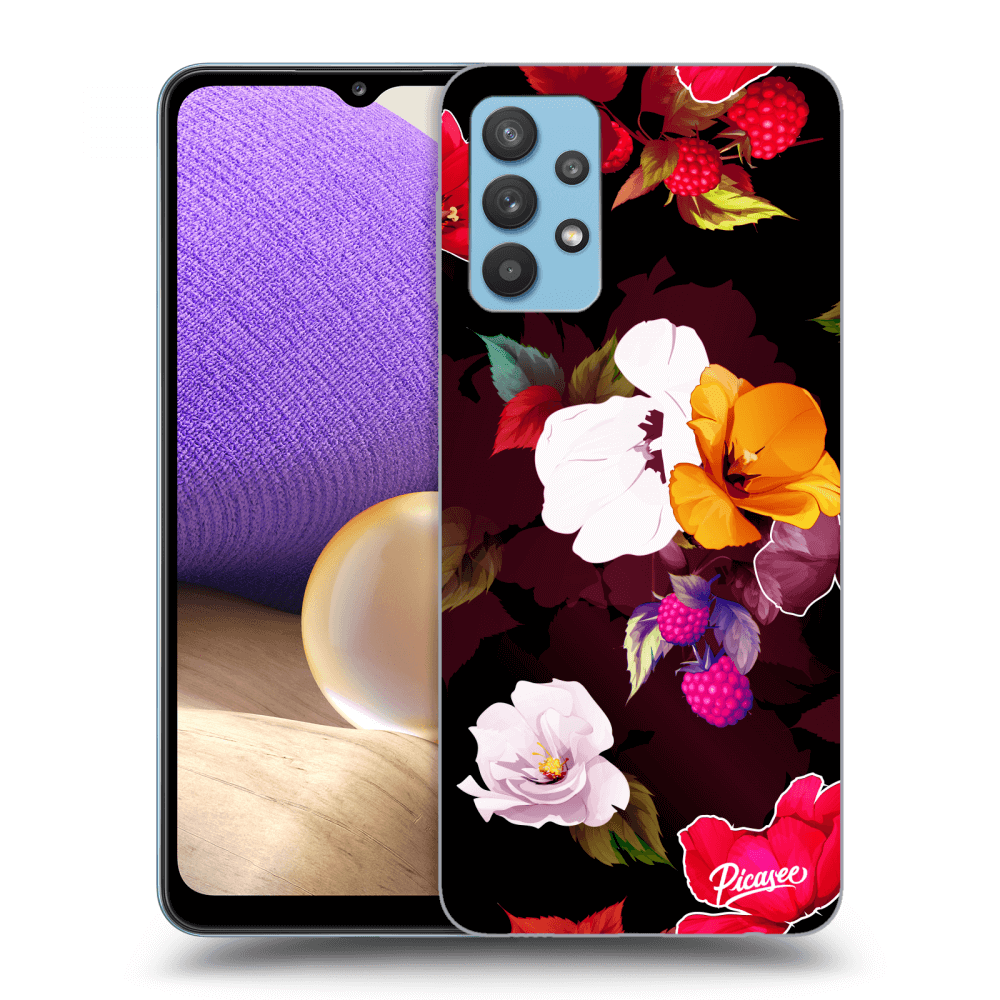 Picasee ULTIMATE CASE pentru Samsung Galaxy A32 4G SM-A325F - Flowers and Berries