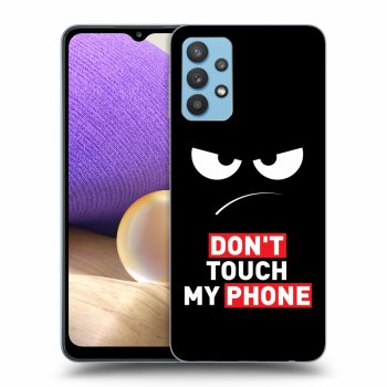 Husă pentru Samsung Galaxy A32 4G SM-A325F - Angry Eyes - Transparent